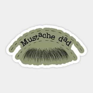 Mustache Dad  👨🏻👴🏻 Sticker